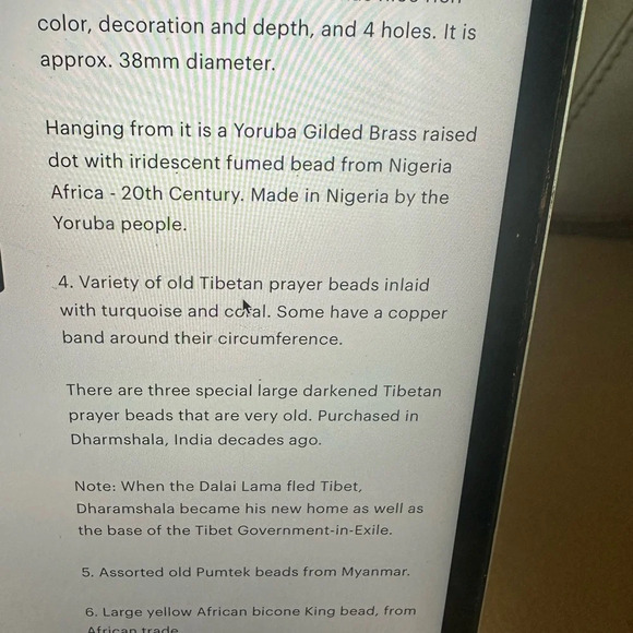 An Incredible Old Treasure Necklace 20% off price - Picture 6 of 8